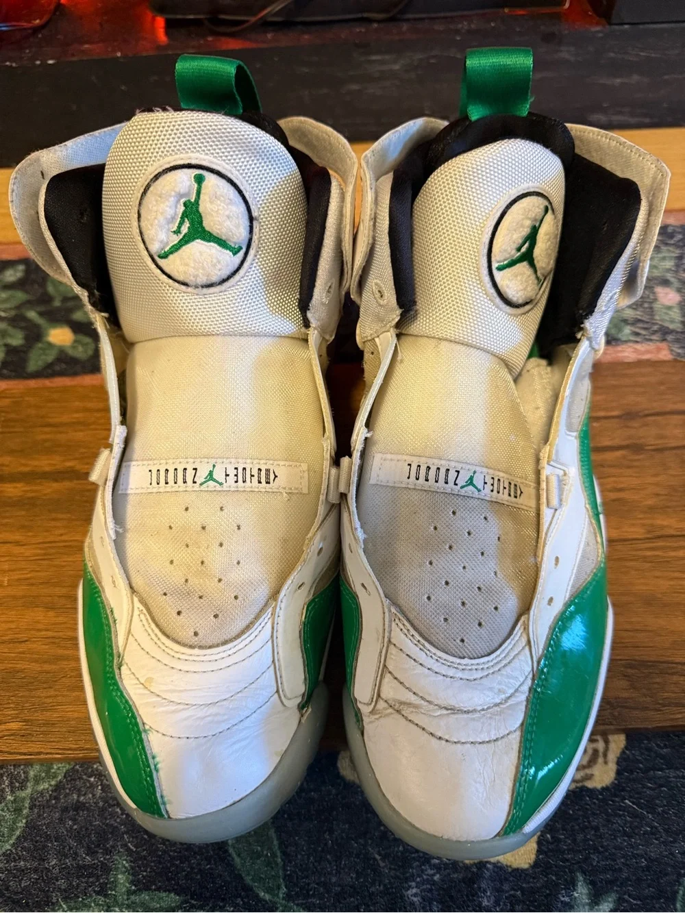 Jordan Jumpman Two Trey sneakers in the 